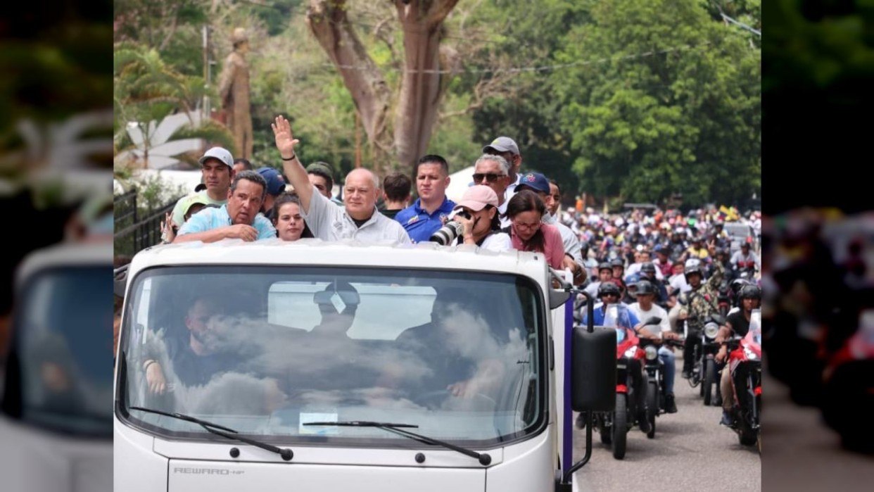 Diosdado Cabello enaltece la resistencia del pueblo trujillano frente a las sanciones