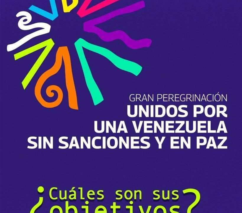 Pueblo venezolano se une este domingo 19Abr para la Gran Peregrinación Nacional
