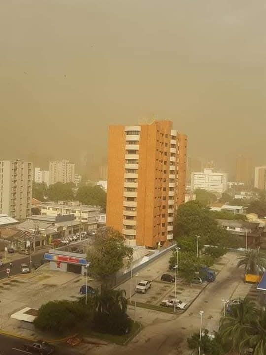 Pronóstico climático: Lluvias y presencia de polvo sahariano se mantienen en el territorio nacional