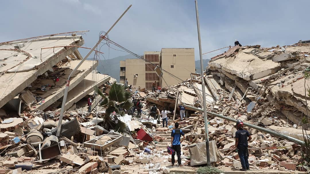 Asciende a 4.734 la cifra de fallecidos por los terremotos del 24 de junio en Venezuela