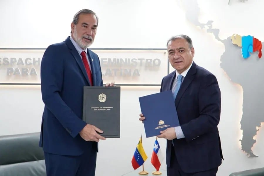 Gobiernos de Chile y Venezuela formalizan el reinicio de servicios consulares