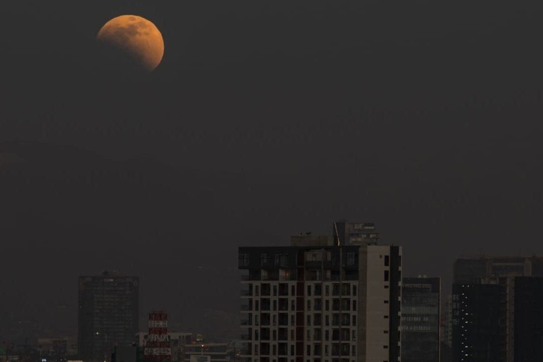 Venezuela disfrutará en su punto máximo del eclipse parcial de Luna este 28 de agosto