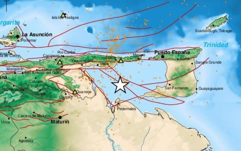 Funvisis reporta sismo de magnitud 4.4 en Delta Amacuro