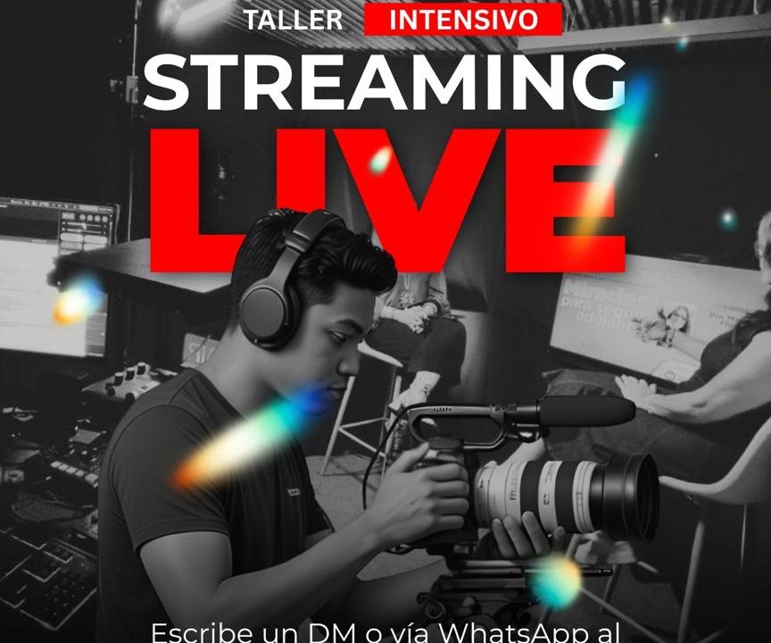 Convierte tu pasión en impacto digital: abren inscripciones para taller de streaming en Caracas