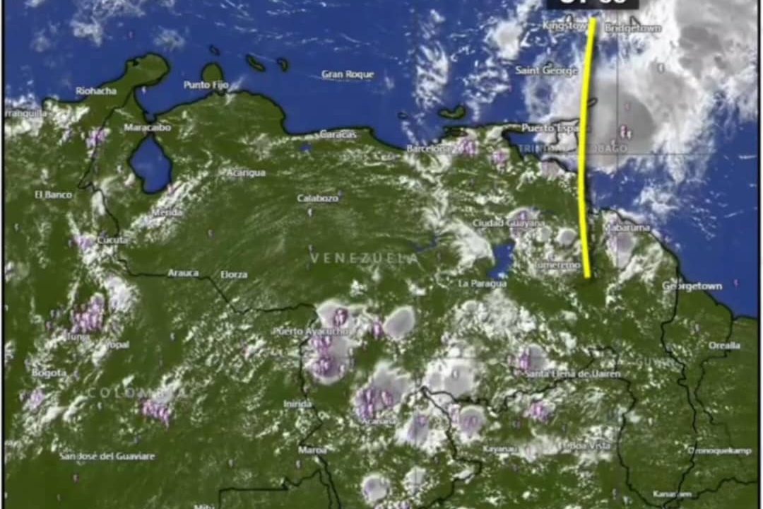 INAMEH alerta sobre el avance de la Onda Tropical N° 55 en el oriente venezolano